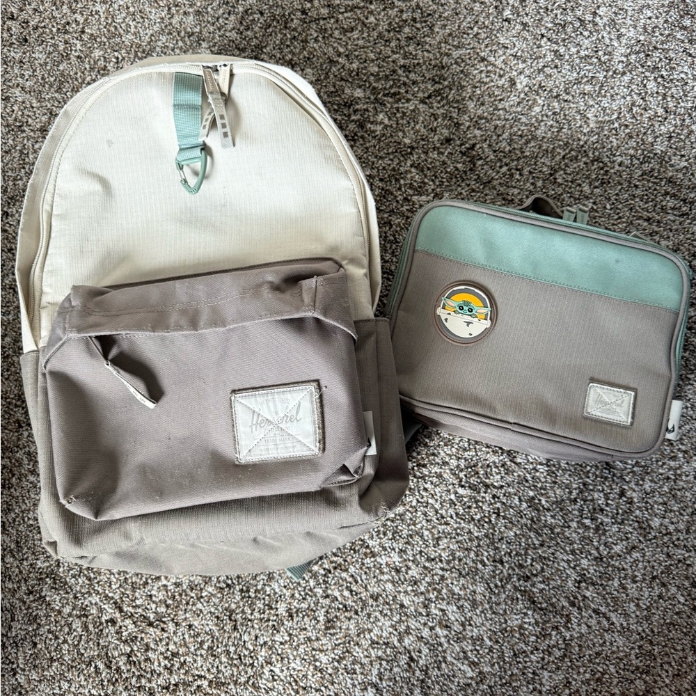 Herschel Supply Company Mandalorian Backpack + Lunchbag